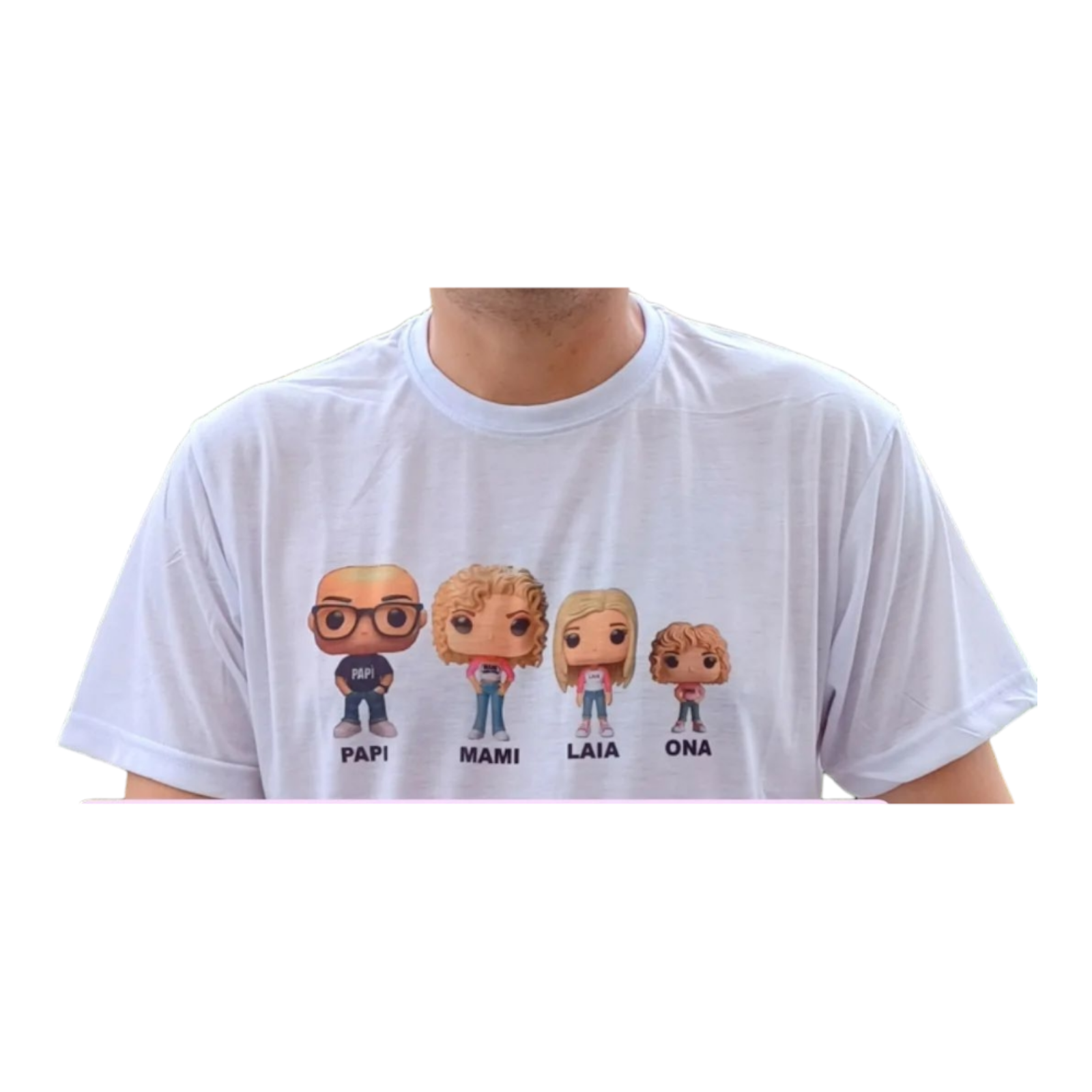 Camiseta Funko familiar personalizada - Imagen 2