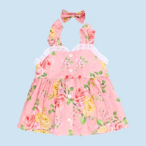 VESTIDO ASOLEADOR NIÑA 2007 CRECIENDO BABY