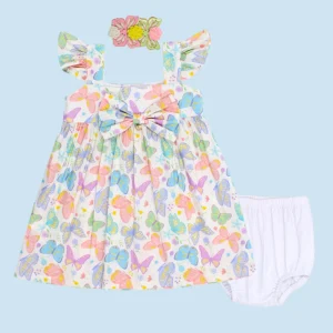 VESTIDO NIÑA 2029 CRECIENDO BABY