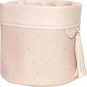 Cesta Baño Pequeña Rosa Claro LUMA