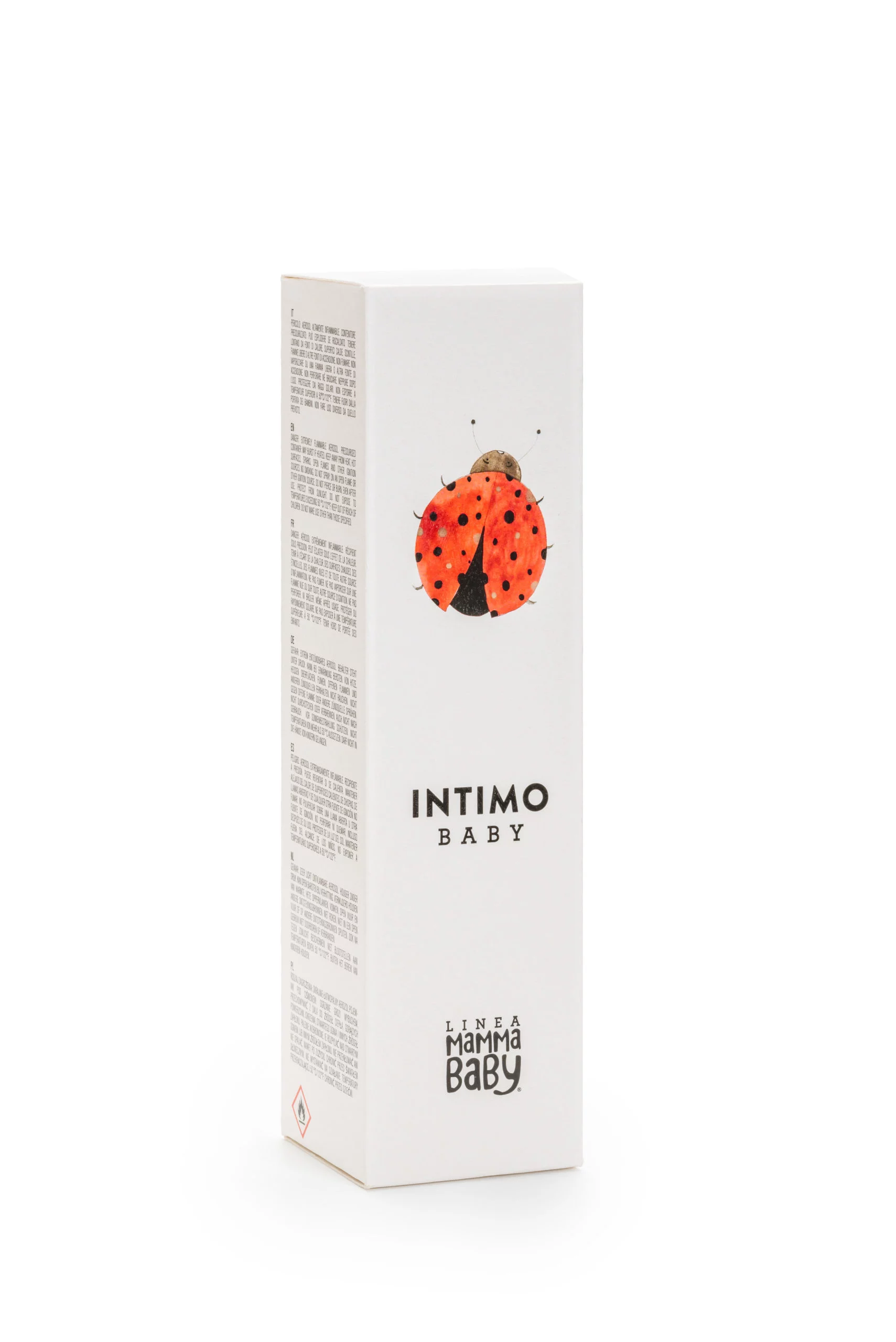 Espuma limpiadora íntima para niños – Intimo Baby Mariquita 150ml