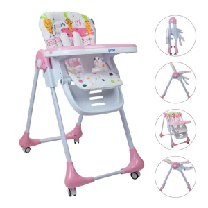 SILLA COMEDOR MÚLTIPLES POSICIONES ALEX PRIORI ROSADA